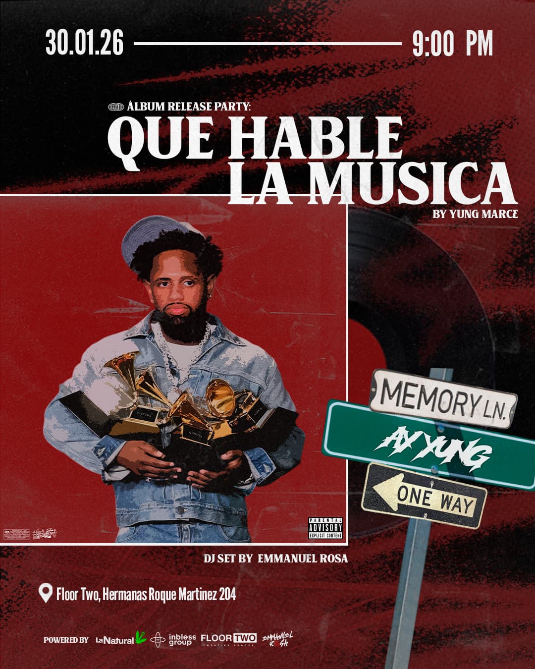 QUE HABLE LA MÚSICA – ALBUM RELEASE PARTY