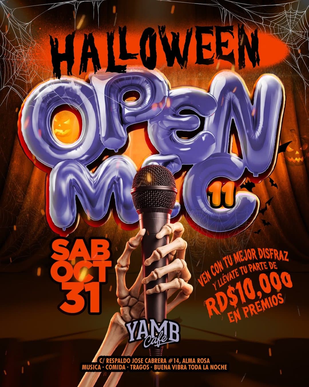 OPEN MIC: HALLOWEEN